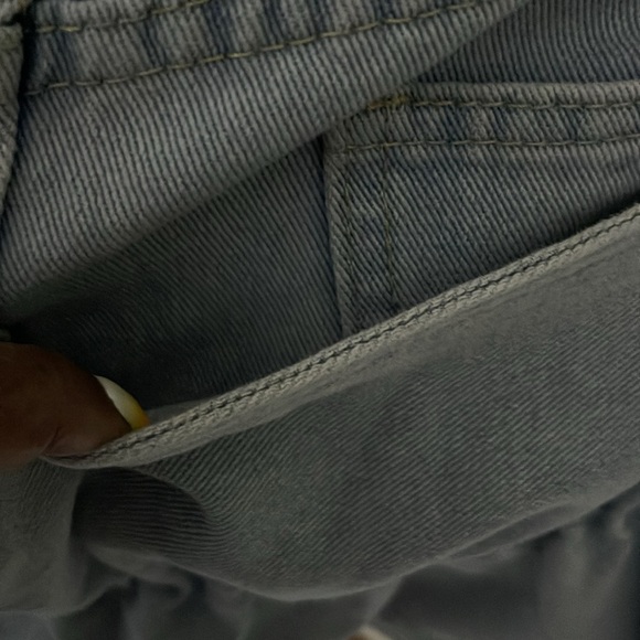 Innovare Denim Eleanor Stylish Denim Ruffle mini Skirt size S - Picture 6 of 11